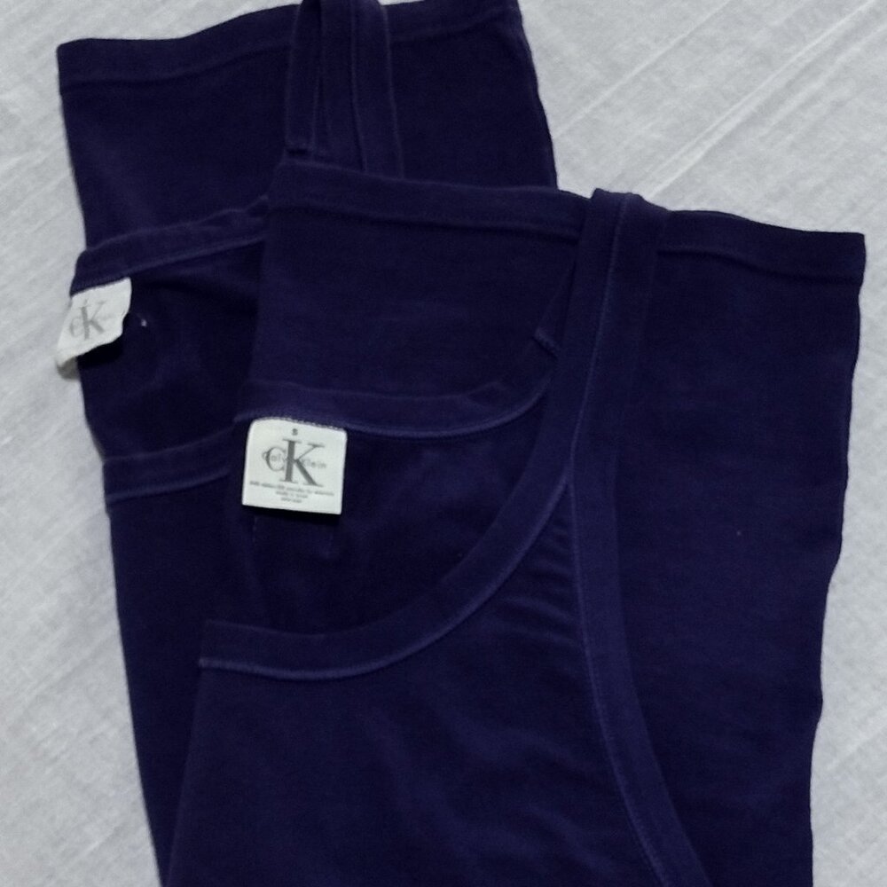 2 VTG Calvin Klein Men's Tank Tops - Picture 7 of 14